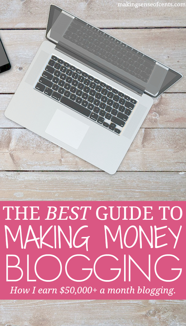 Making money blogging is something that YOU can do. I earn over $50,000 a month with my blog and show you how to make money with a blog too.